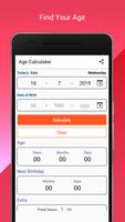 Age Calculator capture d'écran 1