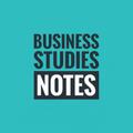 Business studies notes form 3