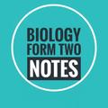 Biology : form two notes