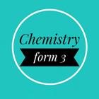 Chemistry: form three notes icône