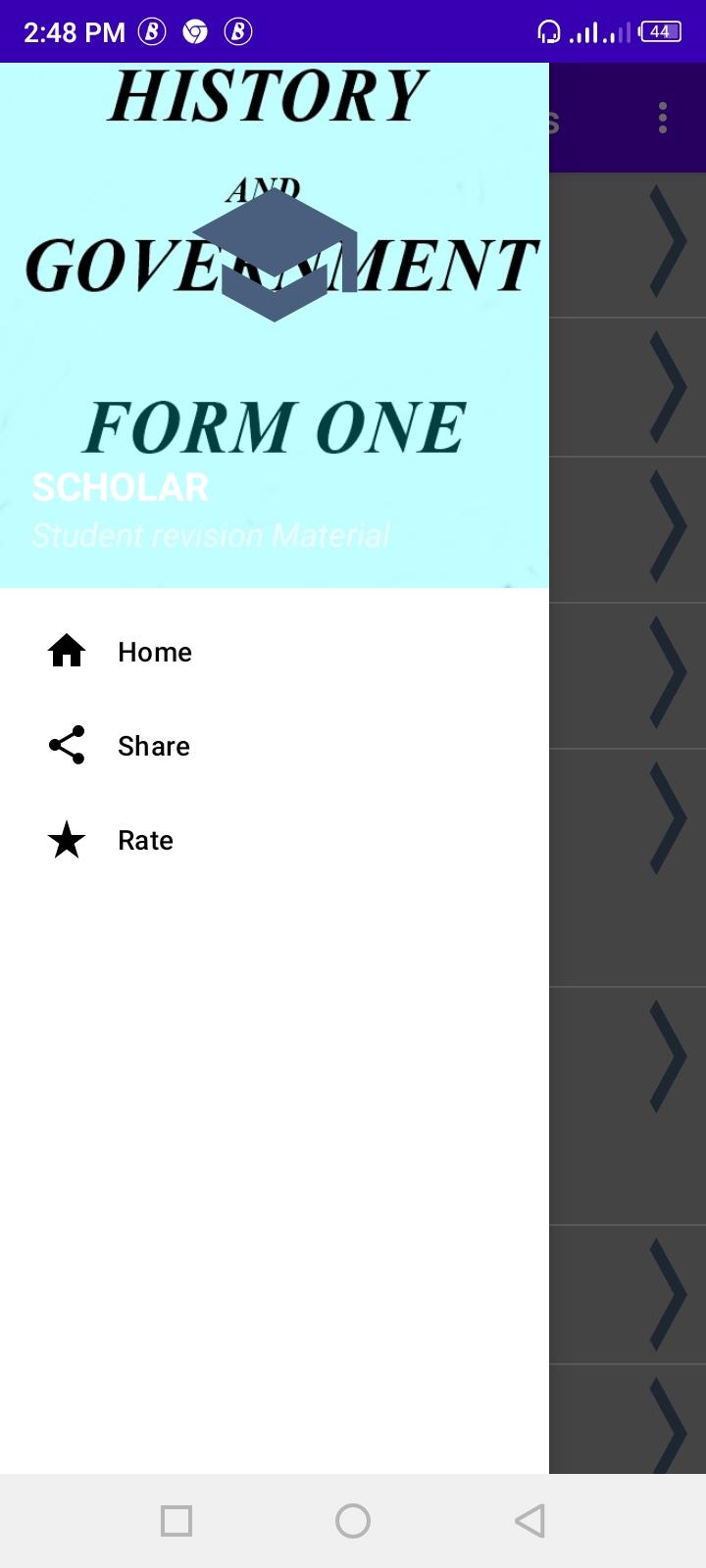 History Form One APK For Android Download history-form-one-full-notes