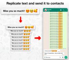 Text Repeater پوسٹر