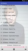 Ed Sheeran MP3 Songs capture d'écran 2