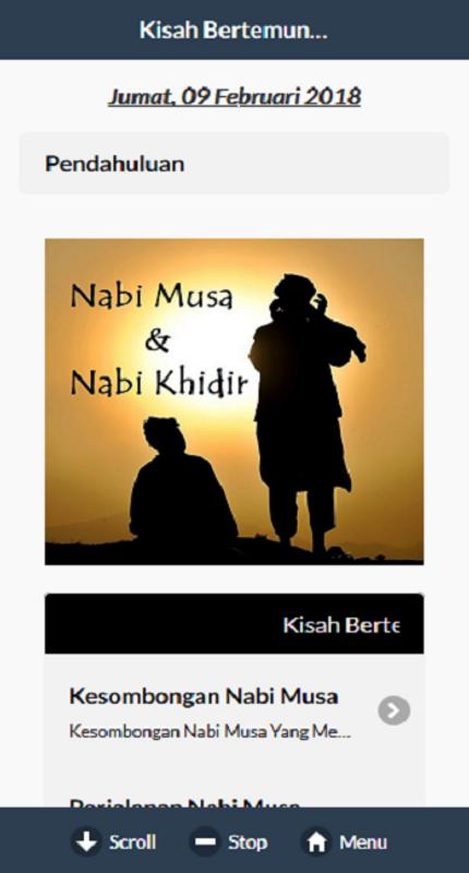 Kisah Nabi Musa Bertemu Nabi Khidir para Android - APK Baixar