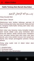 Kehidupan di Alam Kubur Dalam Islam اسکرین شاٹ 3