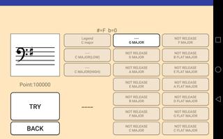 Music notes training for piano capture d'écran 3