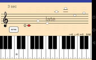 Music notes training for piano Screenshot 1