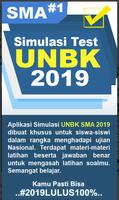 Kunci soal UNBK SMA 2019 OFFLINE Plakat