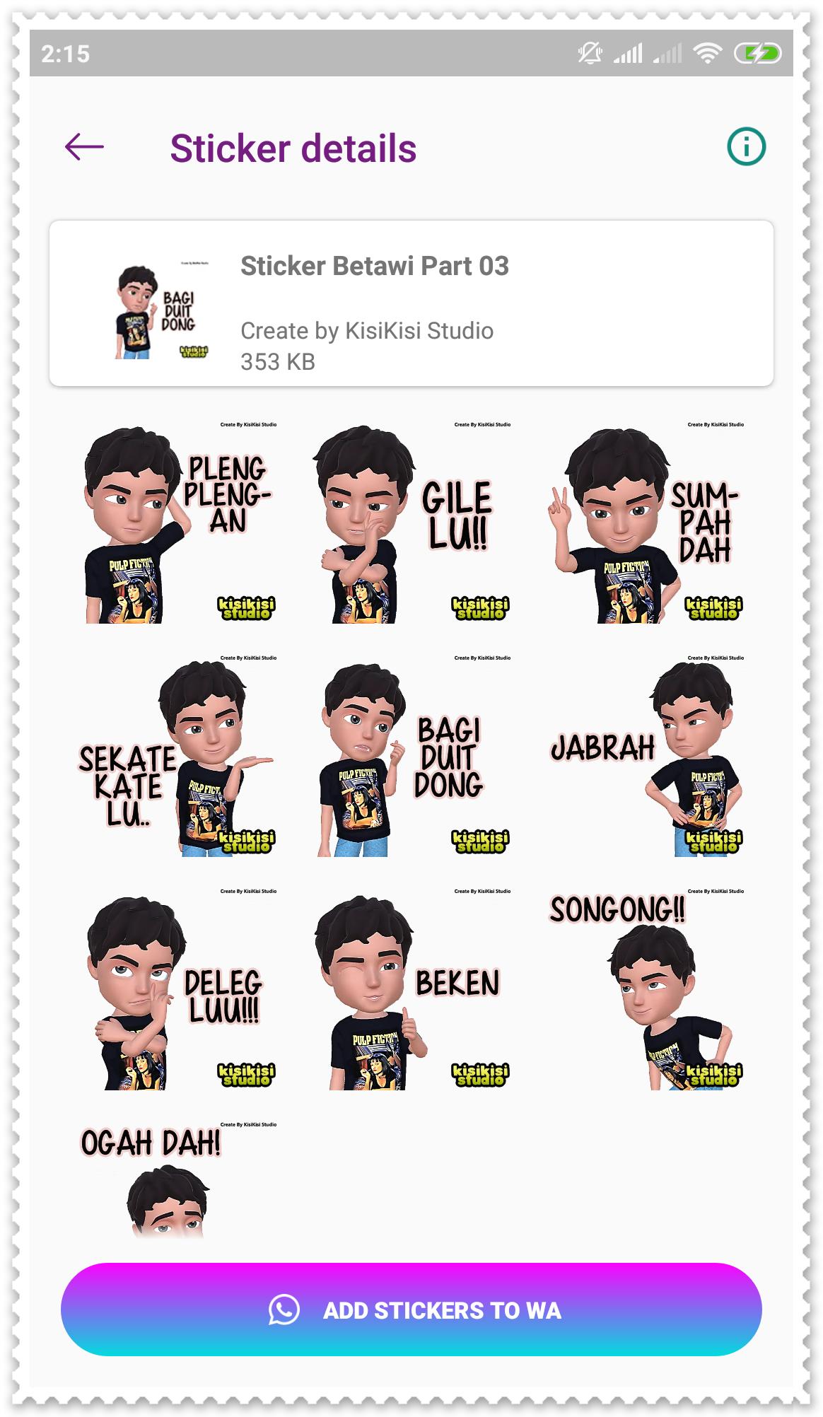 Stiker Betawi Lucu Wastickerapps For Android Apk Download Stiker Betawi Lucu Wastickerapps For Android Apk Download