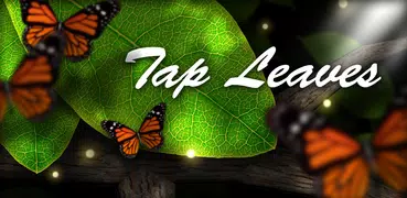 Tap Leaves Free Live Wallpaper