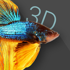 Betta Fish 3D Pro simgesi