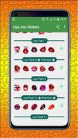 Lips, Kiss and Love Stickers ภาพหน้าจอ 2