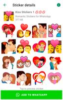 Lip Kiss Stickers for WhatsApp poster