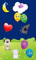 Baby Touch Balloon Pop Game اسکرین شاٹ 1