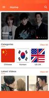 Kiss asian Web Dramas App captura de pantalla 1