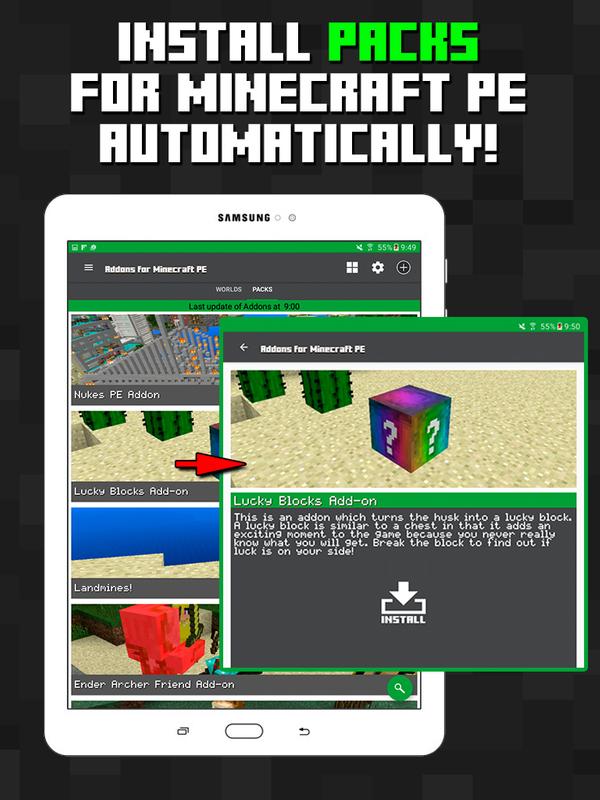 Addons for Minecraft PE for Android - APK Download