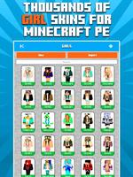 Skins Girls for Minecraft PE syot layar 3