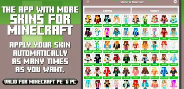 Skins for Minecraft PE & PC