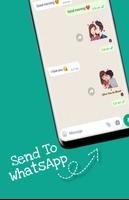 Kissing Stickers ảnh chụp màn hình 1