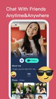 Live video chat syot layar 1