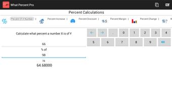 Percent Calculator تصوير الشاشة 3