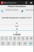 Percent Calculator penulis hantaran