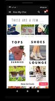 Kiss My Chic Boutique Poster