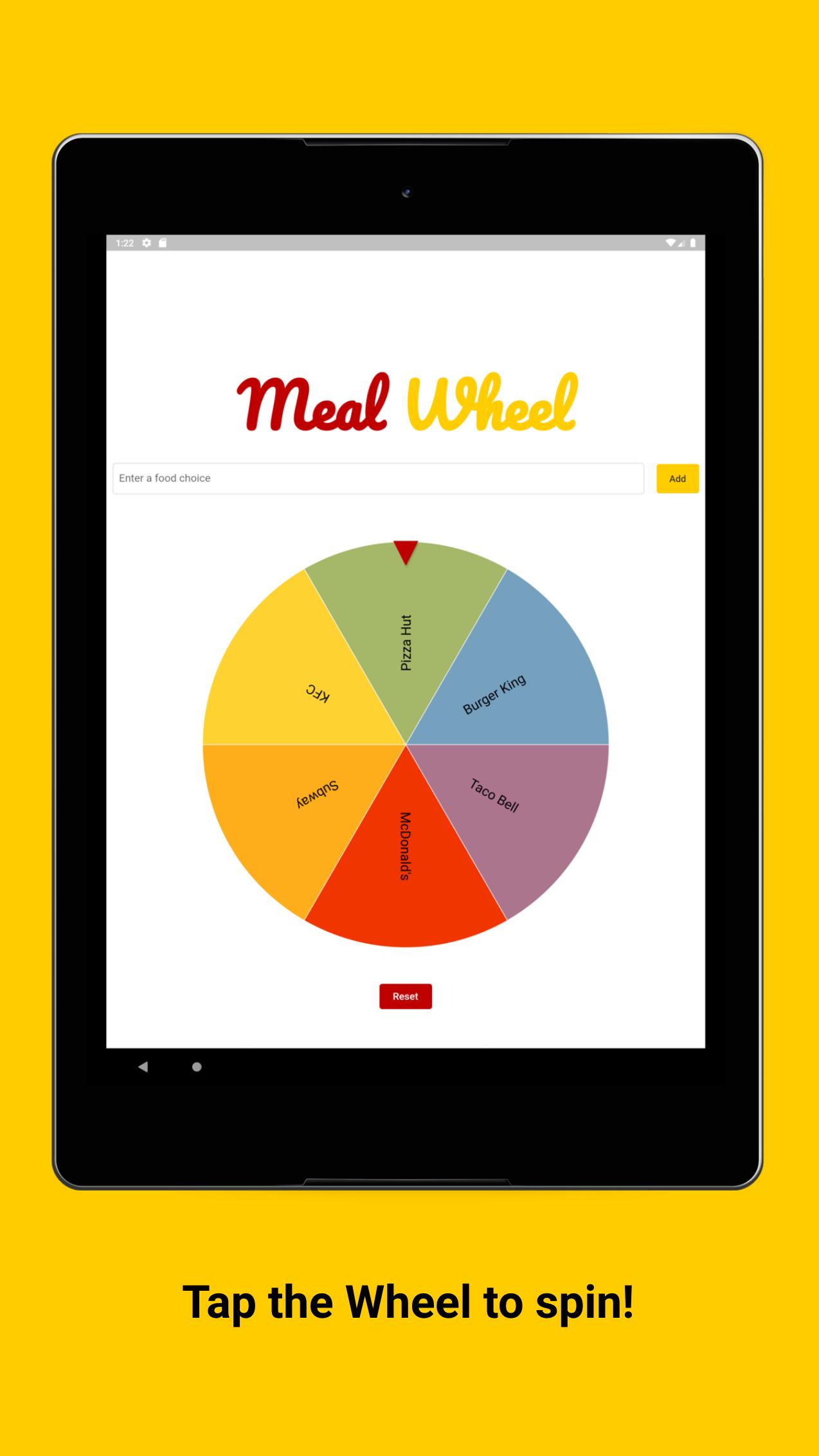 Android용 MealWheel - Spin the Wheel Random Food Picker APK 다운로드