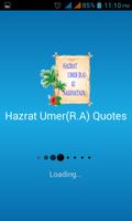 Hazrat Umer(R.A) Qoutes ポスター