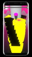 برنامه‌نما Stack Breaker 3D - The Neon Stack Game عکس از صفحه