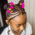 Coiffure africaine pour enfant