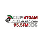 KIRN 670AM Radio Iran ไอคอน