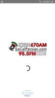 KIRN 670AM Radio Iran โปสเตอร์