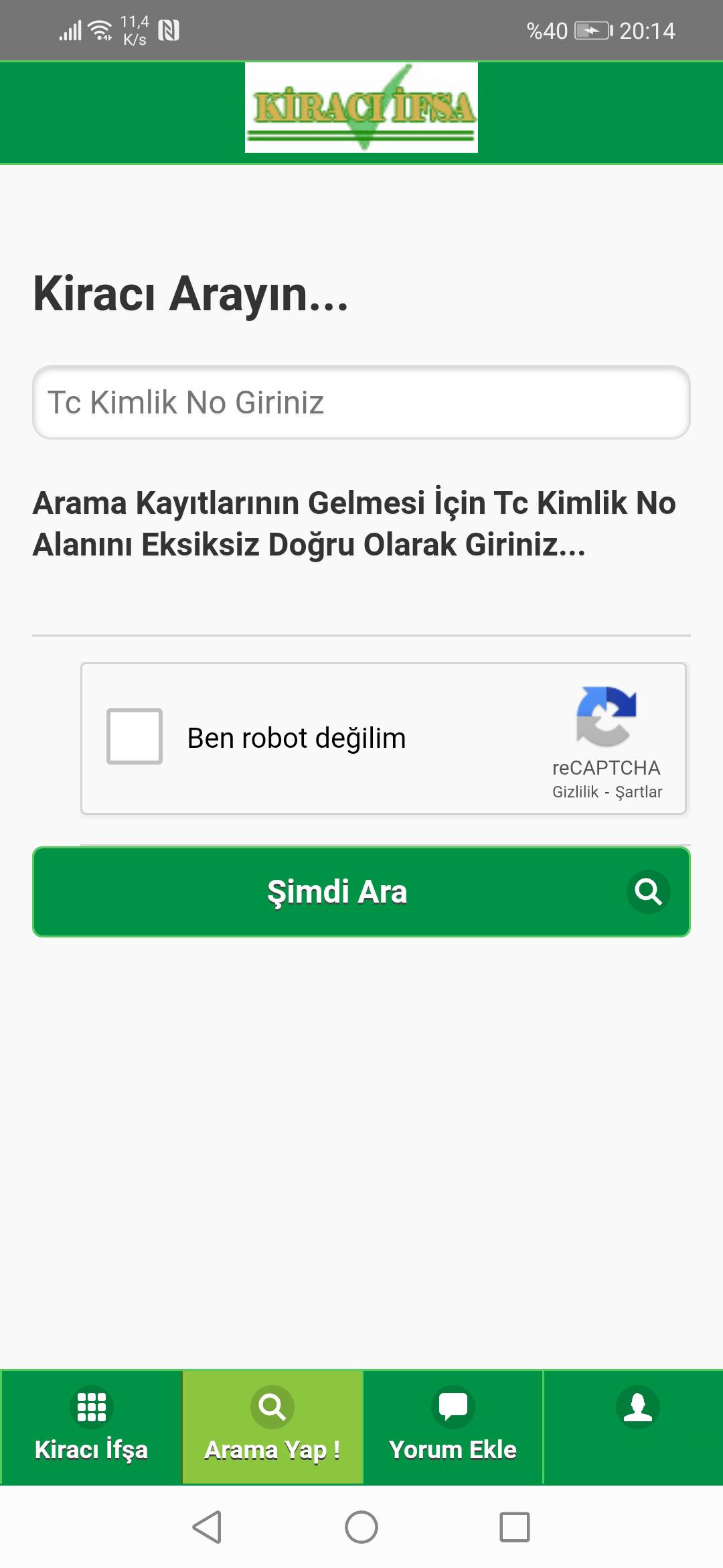 Kiracı ifsa APK for Android Download
