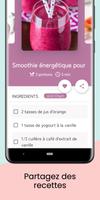 500+ recettes de smoothies capture d'écran 3