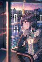 Sad Anime Wallpaper poster