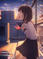 Sad Anime Wallpaper screenshot 1