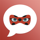 Chat with Ladybug - Fake icono