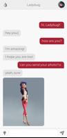 Chat with Ladybug - Fake captura de pantalla 2
