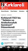 Kırklareli Gazetesi ภาพหน้าจอ 1