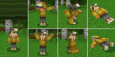 Emote Animation Mod for Mcpe Poster
