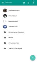 Teknik mesin poster