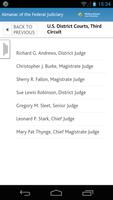 Almanac of Federal Judiciary syot layar 3