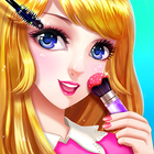 Maquillage De Mode Fille Anime icône