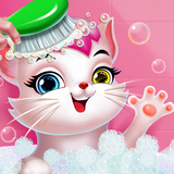 Cute Kitten - 3D Virtual Pet أيقونة