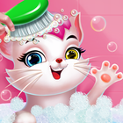 Cute Kitten - 3D Virtual Pet آئیکن