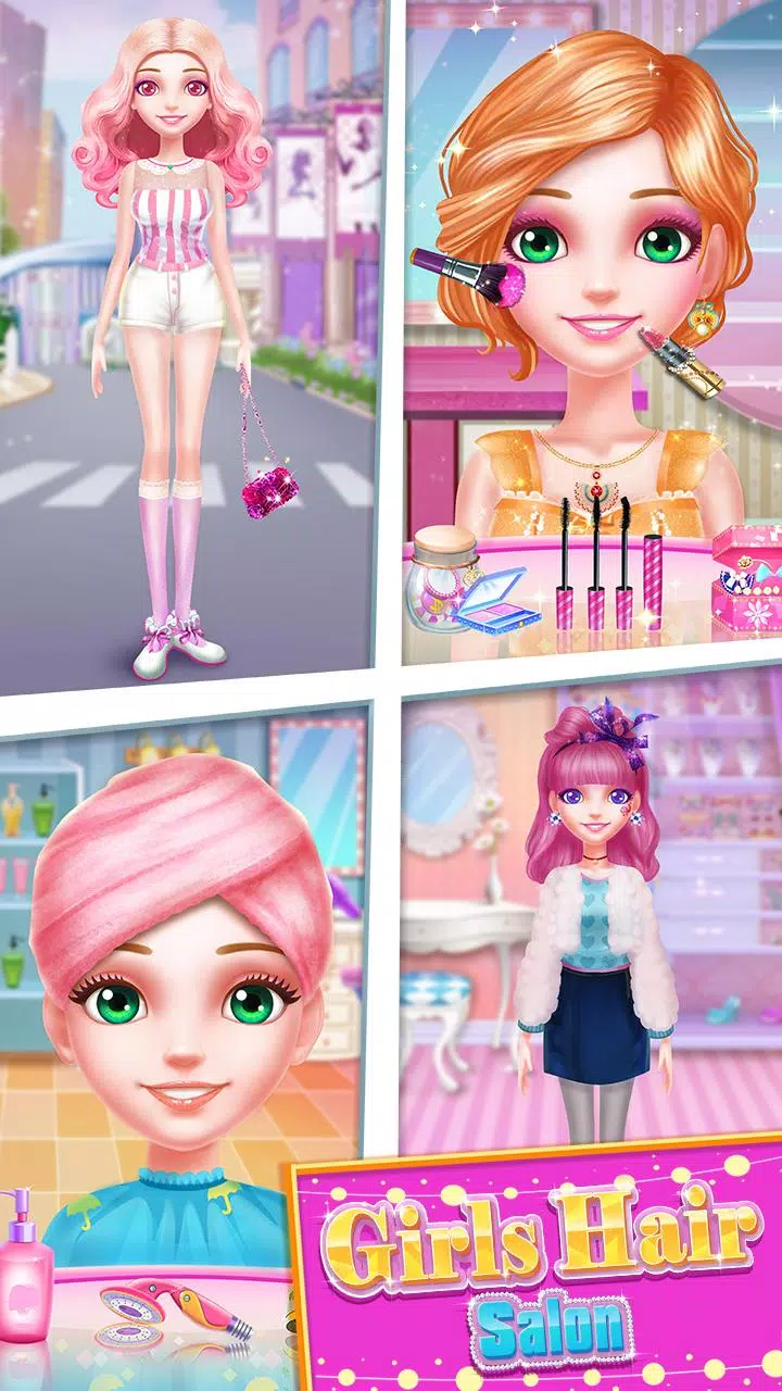 Download do APK de Cinderela beleza cabelo salão meninas jogos