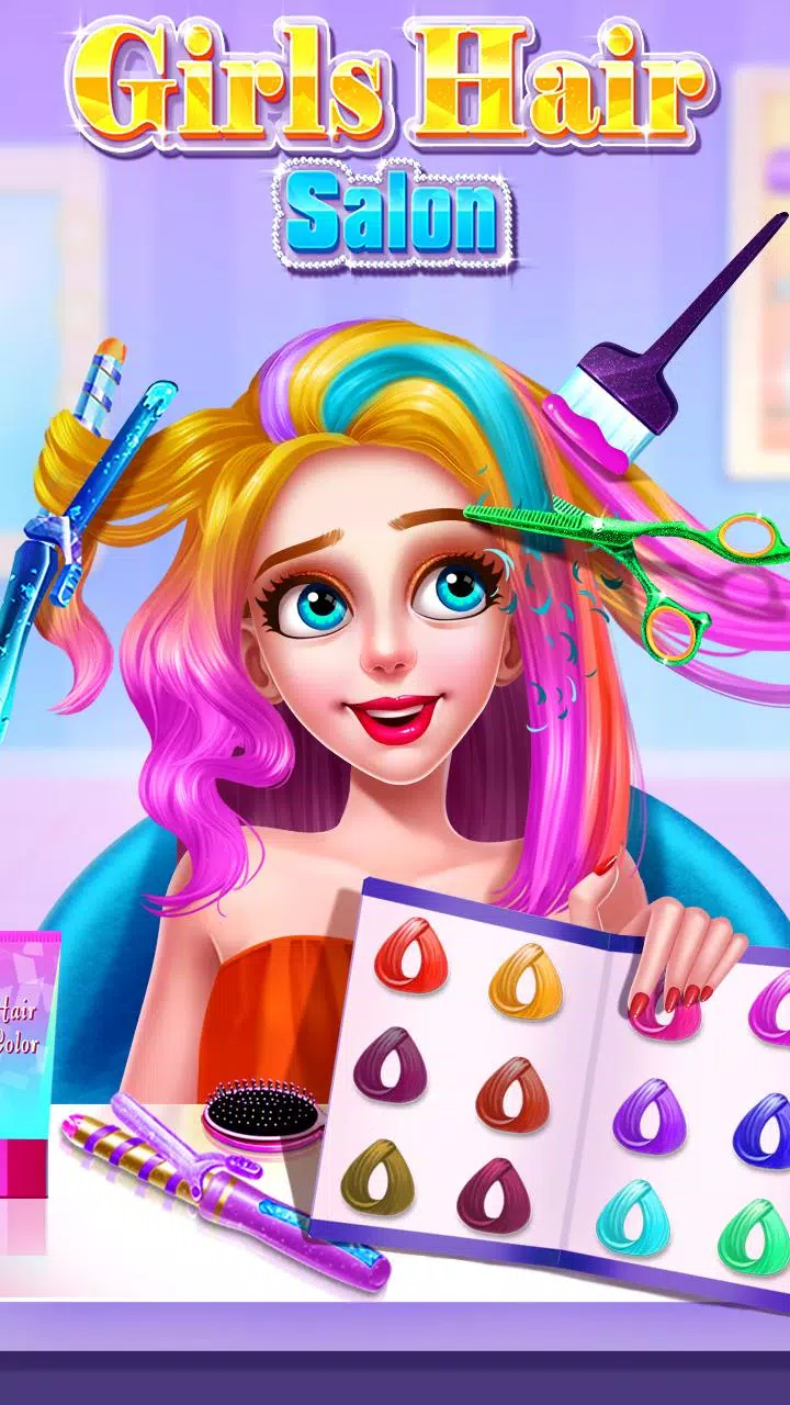 Download do APK de Jogos De Corte De Cabelo De Meninas para Android