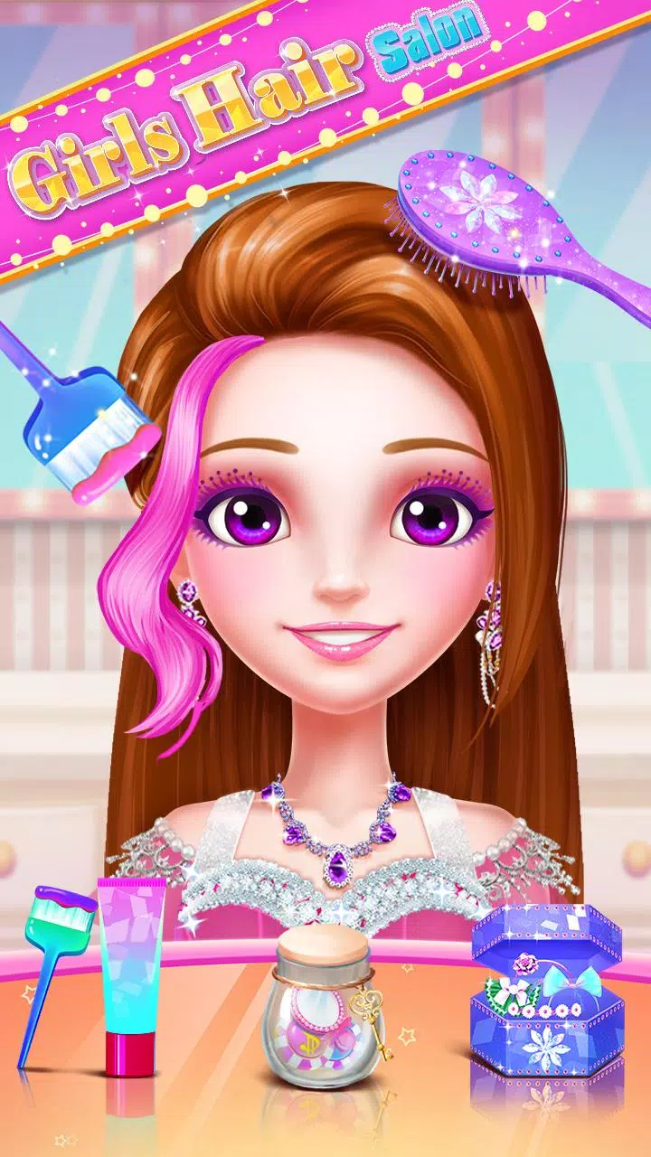 Download do APK de Cinderela beleza cabelo salão meninas jogos