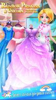 1 Schermata Rainbow Princess Makeup